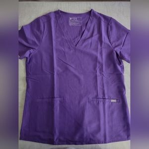 FIGS Limited Edition Ultraviolet Scrub Top